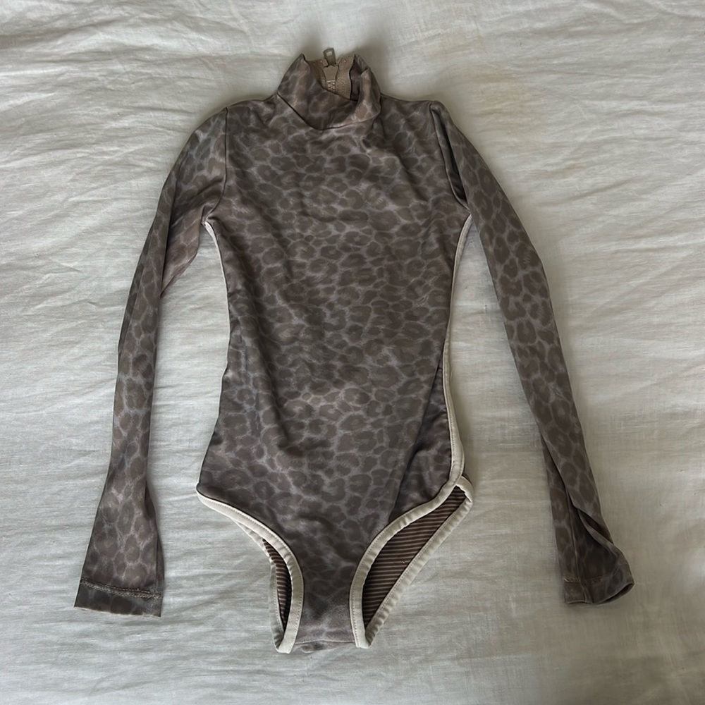 Acacia Swim Girls One Piece - Leopard